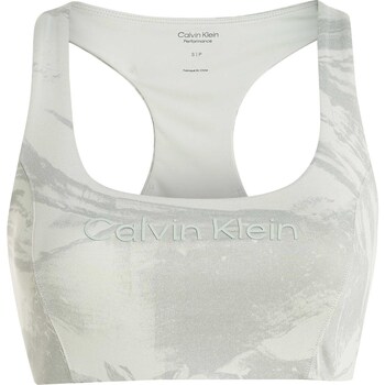 Vêtements Femme Débardeurs / T-shirts sans manche Calvin Klein Jeans Wo - Medium Support Vert
