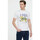 Vêtements contrast-trim short-sleeve T-shirt Lee Cooper T-shirt AXIS MC Optic white Blanc