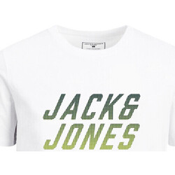 Vêtements Garçon T-shirts & Polos Jack & Jones 12236745 Blanc