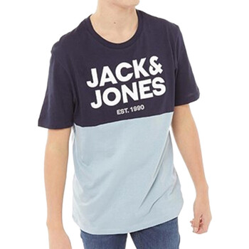 Vêtements Garçon T-shirts & Polos Jack & Jones 12237300 Bleu
