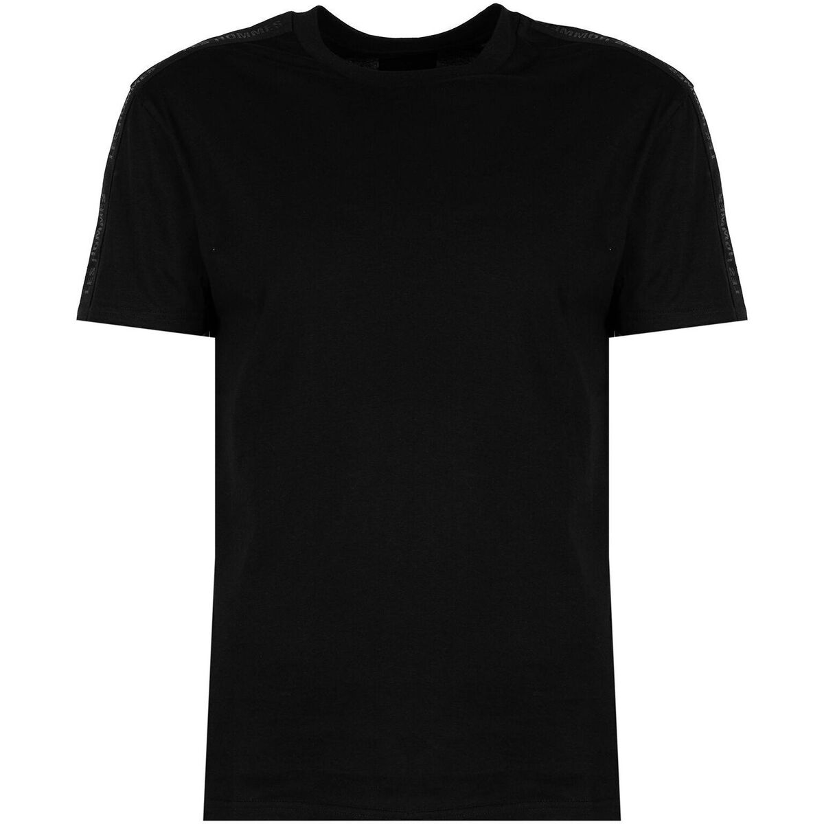 Vêtements Homme T-shirts manches courtes Les Hommes LF224100-0700-900 | Round neck Noir