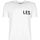 Vêtements Homme T-shirts manches courtes Les Hommes LF224300-0700-1009 | Grafic Print Blanc