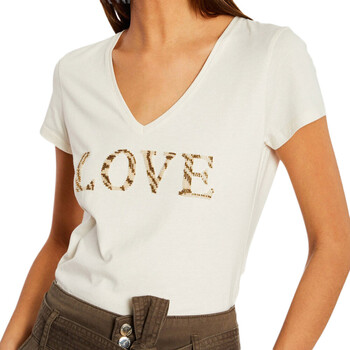 Vêtements Femme T-shirts manches courtes Morgan 231-DOVE Blanc