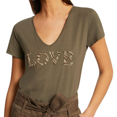 Vêtements Femme T-shirts manches courtes Morgan 231-DOVE Vert