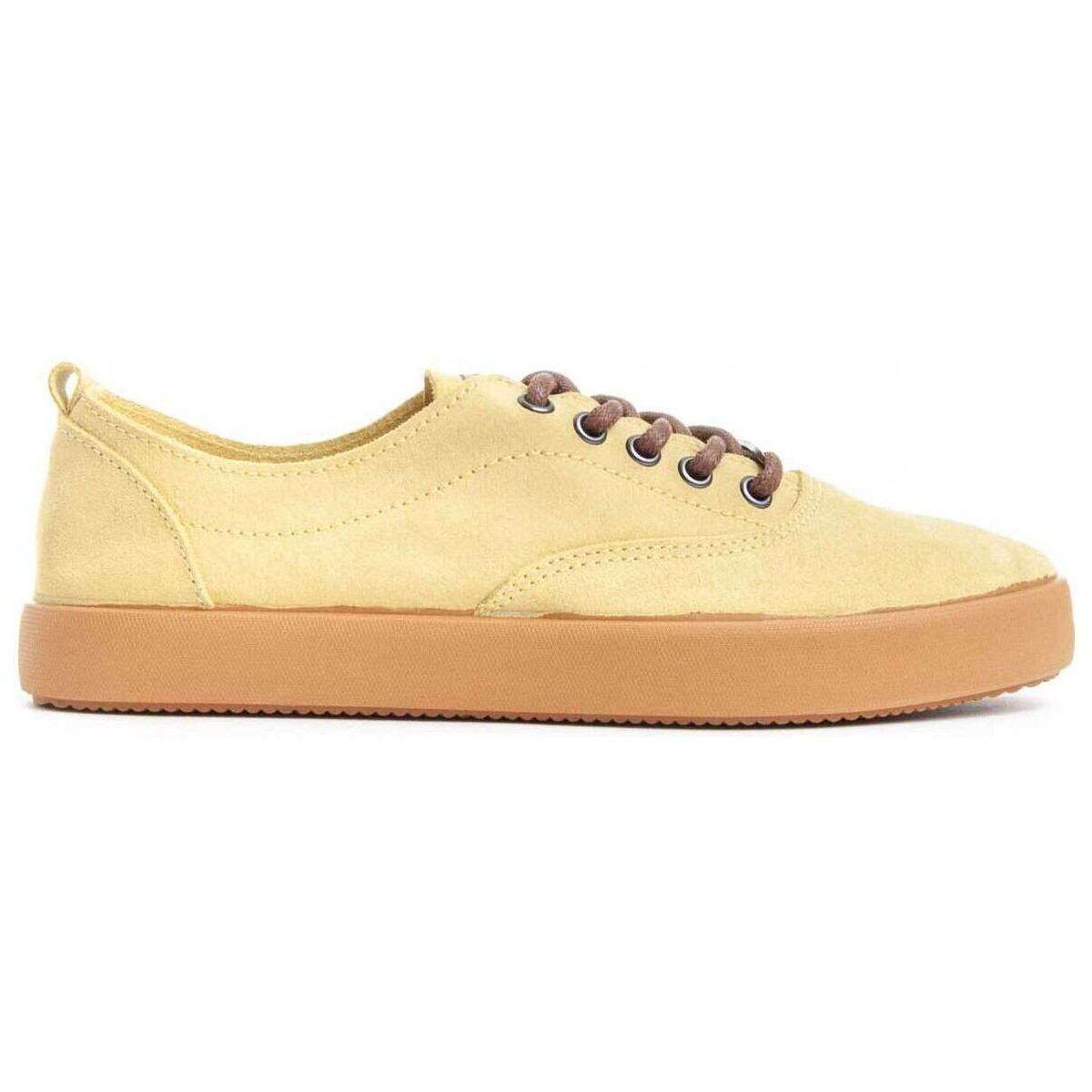Chaussures Homme Baskets basses Leindia 80167 Jaune