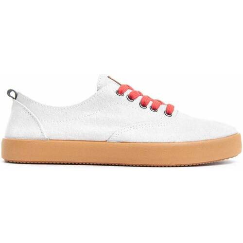 Chaussures Homme Baskets basses Leindia 80170 Blanc