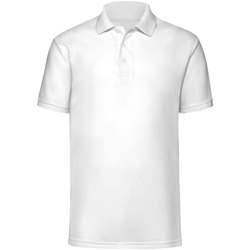 Vêtements Homme Polos manches courtes Jerzees Colours 577M Blanc