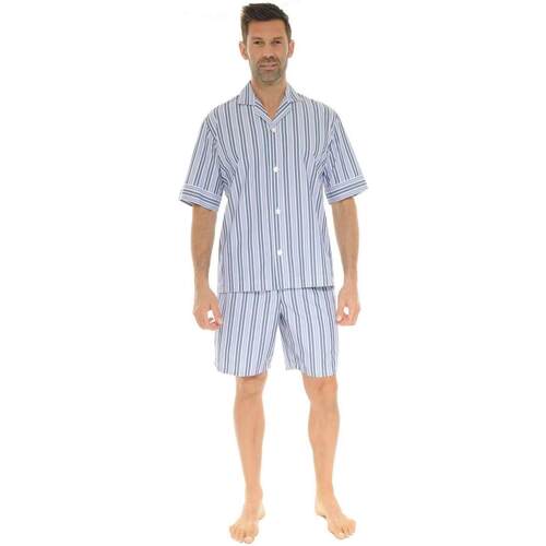 Vêtements Homme Pyjamas / Chemises de nuit Pilus PYJAMA TAILLEUR BLEU XANTIS Bleu