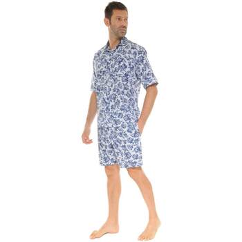 Vêtements Homme Pyjamas / Chemises de nuit Pilus PYJAMA TAILLEUR BLEU XAVI Bleu