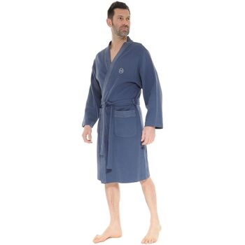 Vêtements Homme Pyjamas / Chemises de nuit Christian Cane ROBE DE CHAMBRE BLEU WALBERT 218241200 Bleu