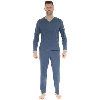 Vêtements Homme Pyjamas / Chemises de nuit Christian Cane PYJAMA. BLEU WILDRIC Bleu
