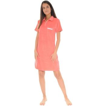 Vêtements Femme Pyjamas / Chemises de nuit Christian Cane ROBE D'ETE ORANGE VAHINE Orange