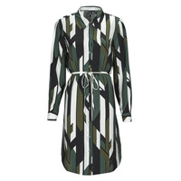 Vêtements Femme Robes courtes Vero Moda VMNUNA JOSIE LS SHORT SHIRT Vert