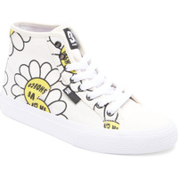 Chaussures Fille Baskets montantes DC Shoes Manual Blanc