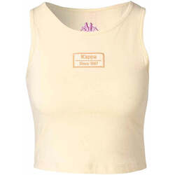 Vêtements Femme Débardeurs / T-shirts sans manche Kappa Top  Stew Authentic Blanc