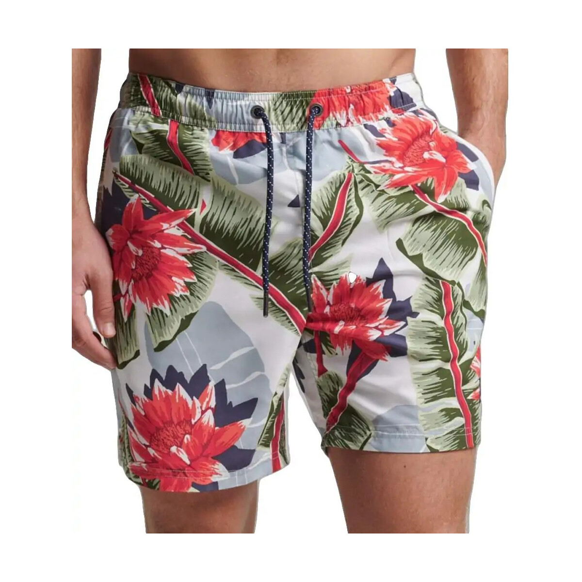 Vêtements Homme Maillots / Shorts de bain Superdry Motif flowers Multicolore