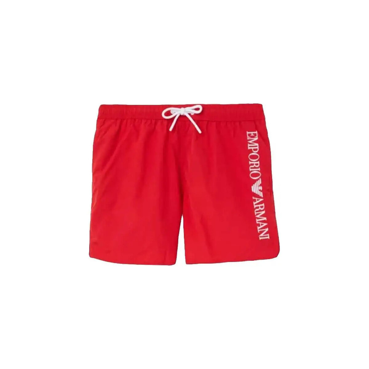 Vêtements Homme Maillots / Shorts de bain Emporio Armani Logo brodé Rouge