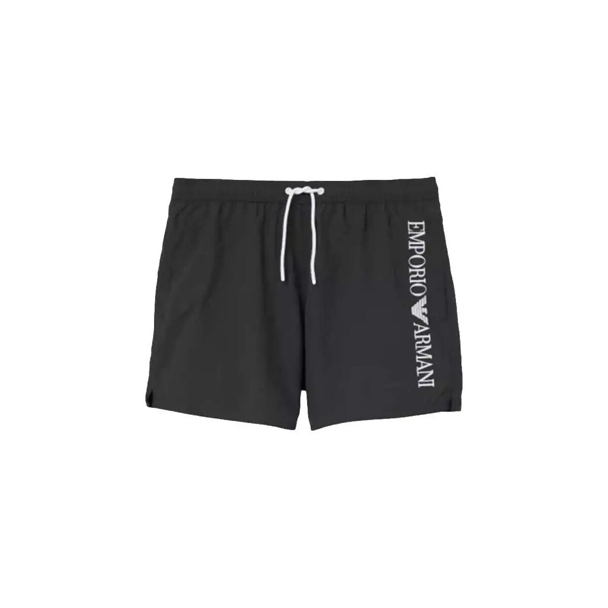VêAsh Homme Maillots / Shorts de bain Emporio Armani Logo brodé Noir