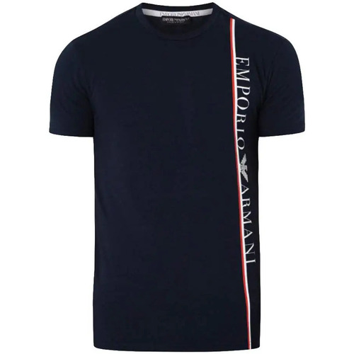 Vêtements Homme T-shirts manches courtes Emporio Armani Original logo Bleu