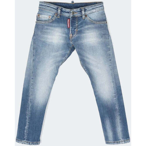 Vêtements Garçon Jeans tiered Dsquared  Bleu