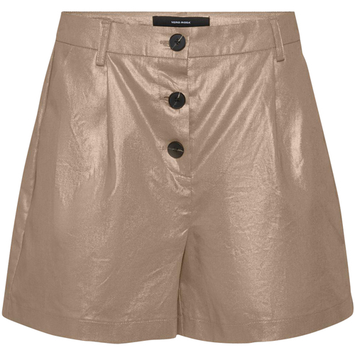 Vêtements Homme logo-patch Shorts / Bermudas Vero Moda Short coton et lin Gris