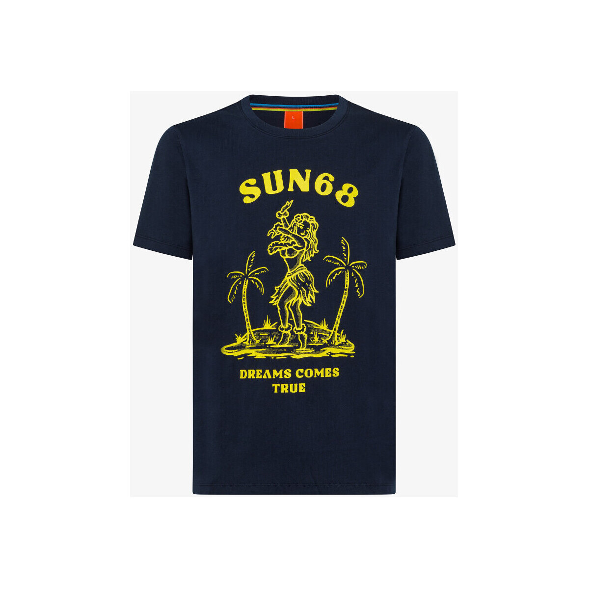 Vêtements eagle T-shirts & Polos Sun68  Bleu