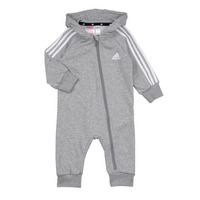 Vêtements Enfant Combinaisons / Salopettes Adidas Sportswear 3S FT ONESIE Gris / Blanc