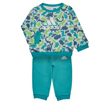Vêtements Garçon Ensembles enfant Adidas nizza Sportswear AOP FT JOG Gris / Vert / Bleu
