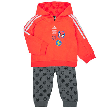 Vêtements Enfant Ensembles enfant adidas Sleeve Sportswear DISNEY SPIDER-MAN JOG Rouge / Blanc / Gris