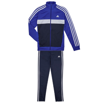 Vêtements Garçon Ensembles de survêtement Adidas Sportswear 3S TIBERIO TS Bleu / Blanc