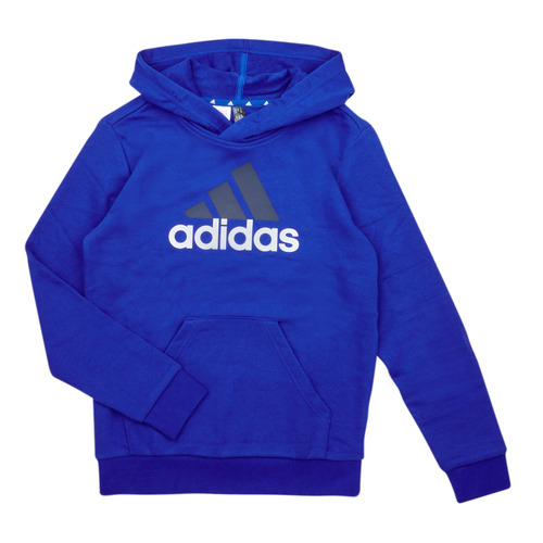 Vêtements Garçon Sweats state Adidas Sportswear BL 2 HOODIE Bleu / Blanc