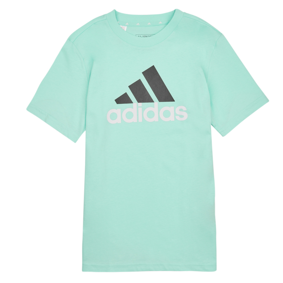 Vêtements Enfant T-shirts manches courtes Adidas Sportswear BL 2 TEE Schuhe adidas Exhibit A H67738 Cblack Silvmt Tmdrgr