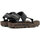Chaussures Femme Sandales et Nu-pieds Asportuguesas P018077008-FIZZ-BLACK-BLACK Noir