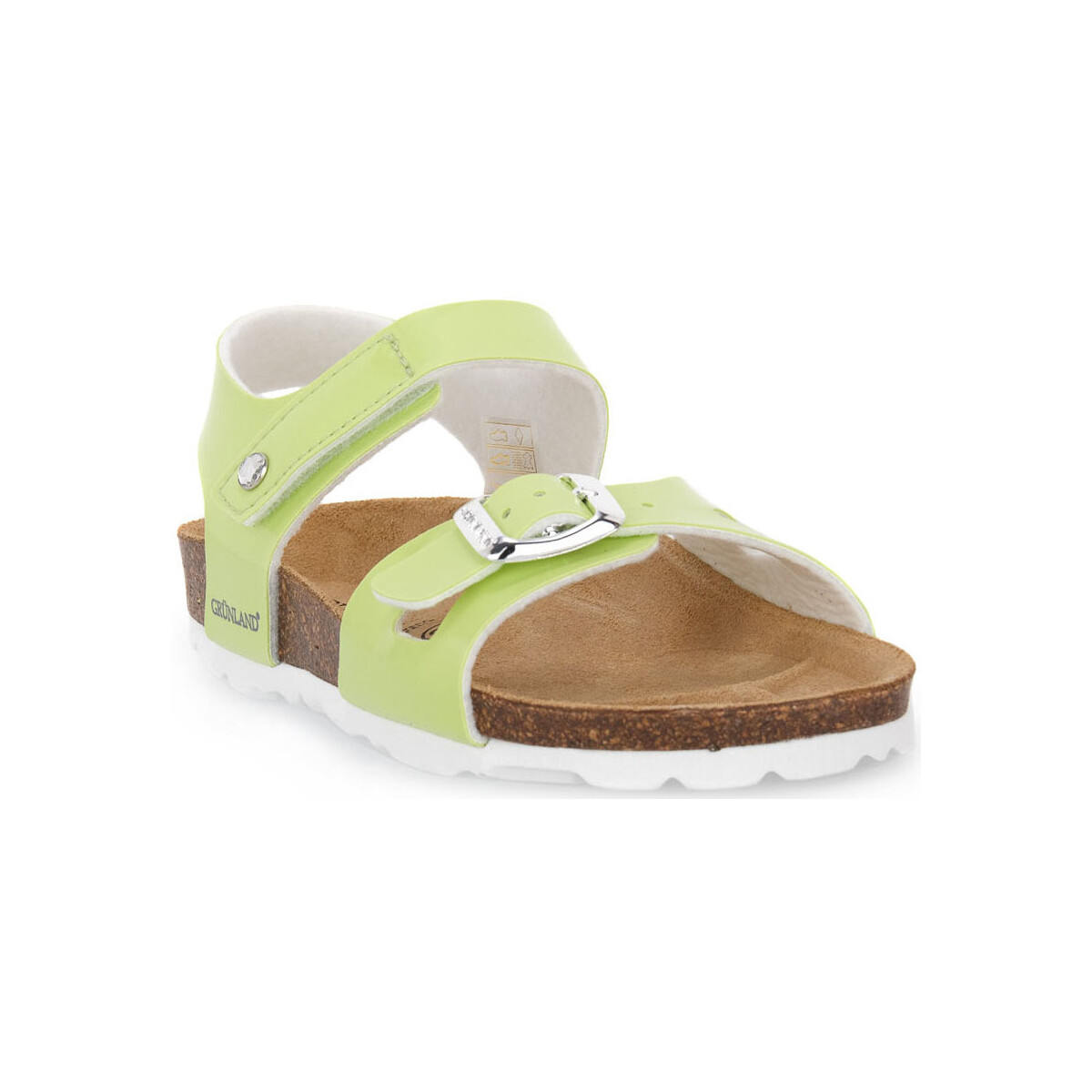 Chaussures Fille Sandales et Nu-pieds Grunland MELA 40LUCE Vert