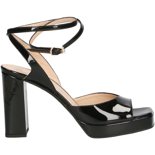 Chaussures Femme Sandales et Nu-pieds Silvie 413-nero Noir