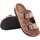 Chaussures Femme Sandales et Nu-pieds Interbios SANDALE  7206 CUIR BEIGE Marron