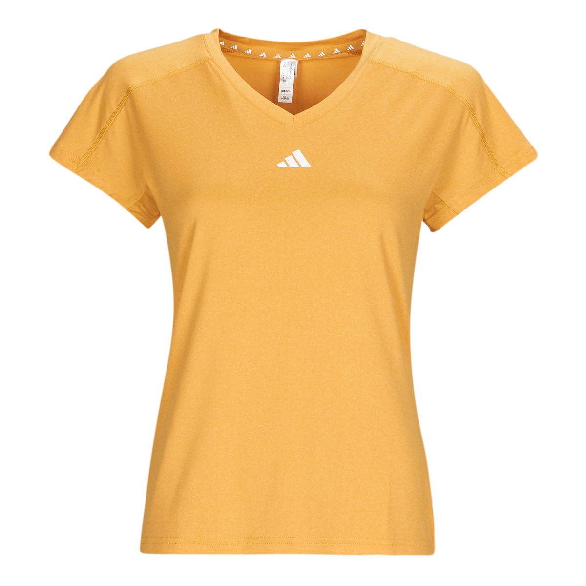 Vêtements Femme T-shirts manches courtes maroon adidas Performance TR-ES MIN T Jaune
