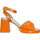 Chaussures Femme Sandales et Nu-pieds Paul Green 6027 Sandales Orange