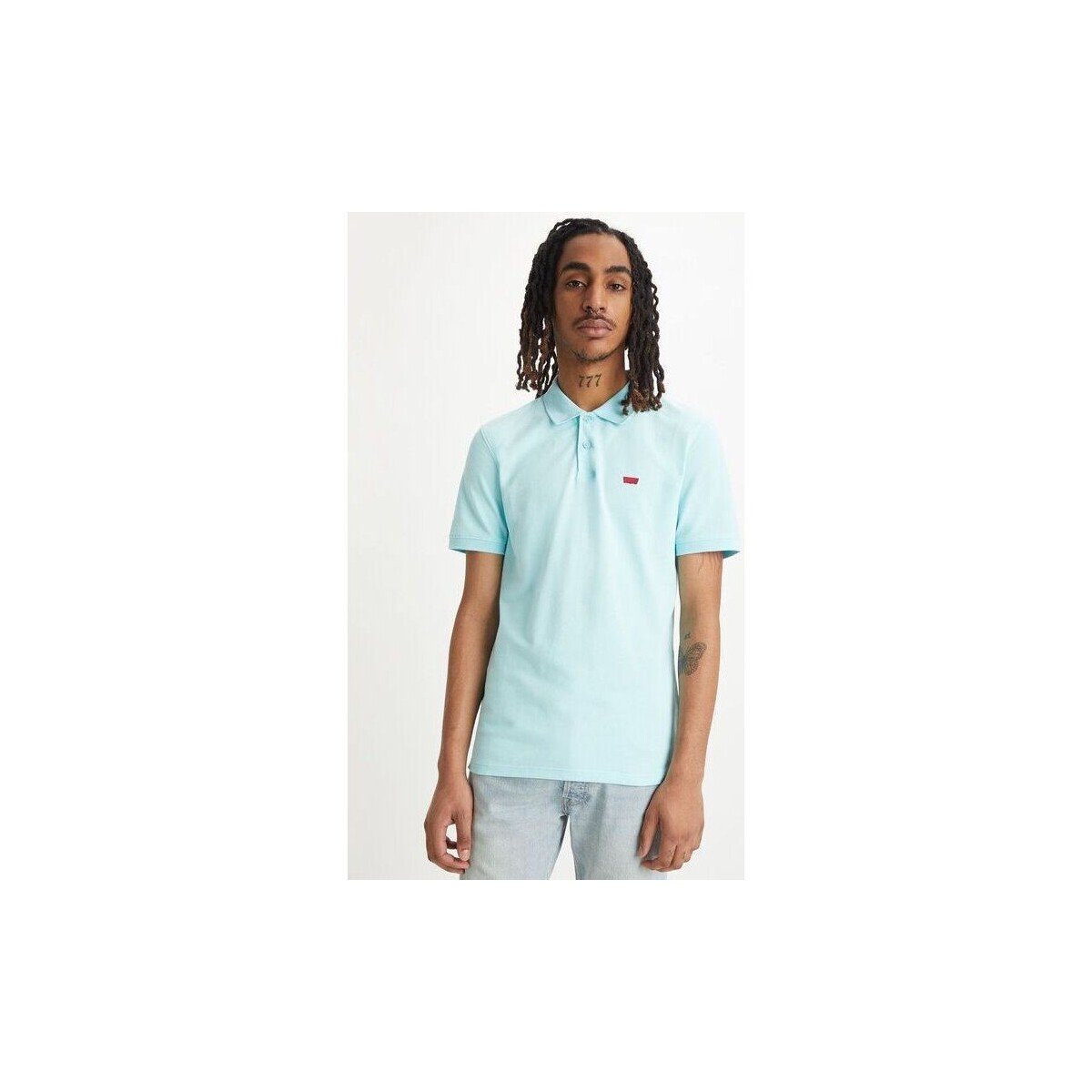 Vêtements Homme T-shirts & Polos Levi's A4842 0019 - POLO-WATERSPOUT Bleu