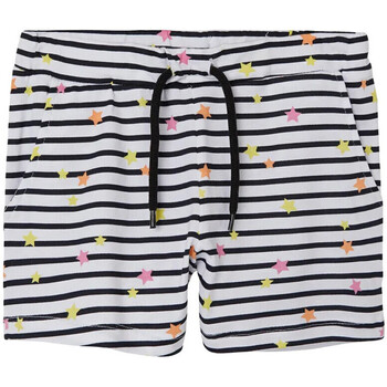 Vêtements Fille Shorts / Bermudas Name it 13220554 Blanc