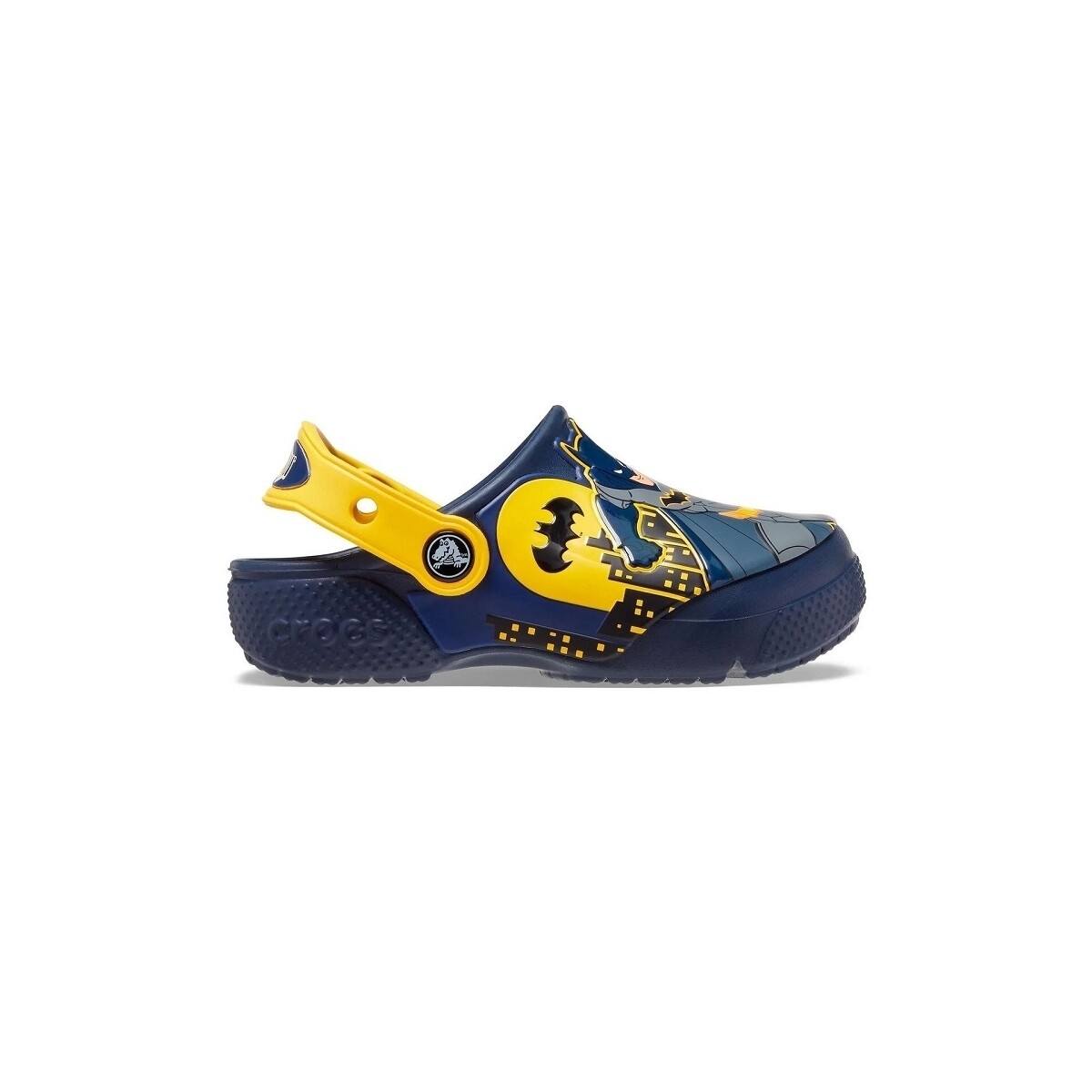 Chaussures Garçon Sandales et Nu-pieds Crocs FL BATMAN PATCH CLOG K Bleu