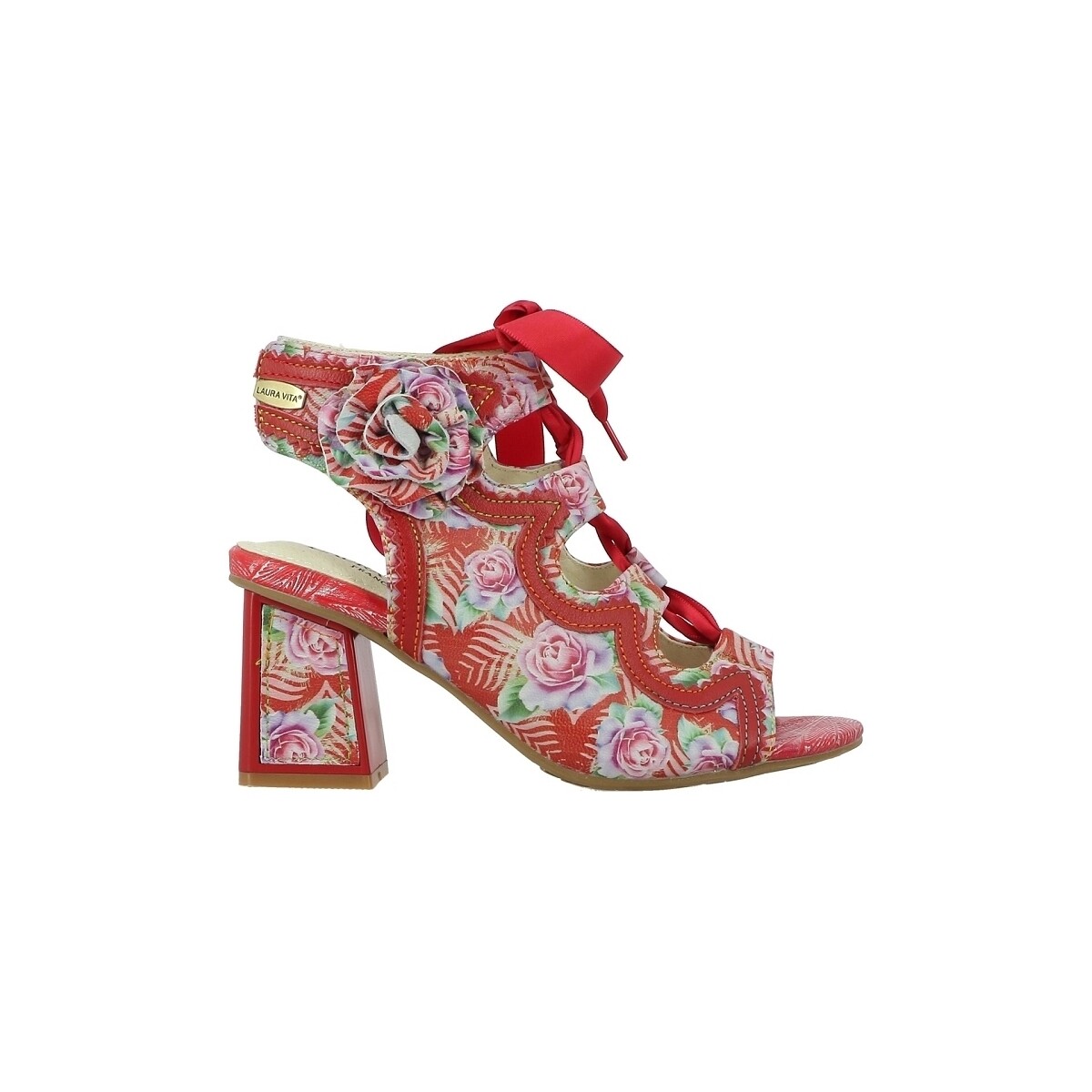 Chaussures Femme Sandales et Nu-pieds Laura Vita HACKIO 11 Rouge