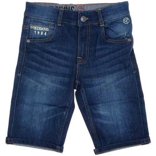 Vêtements Garçon Pants Shorts / Bermudas Redskins RDS_45608-JR Bleu