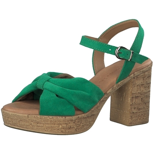 Chaussures Femme Sandales et Nu-pieds Tamaris Nu pieds 28316-30-SANDALES Vert