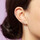 Montres & Bijoux Femme Boucles d'oreilles Agatha Ruiz de la Prada Piercing Ear-cuff  Doble Aro argent Blanc