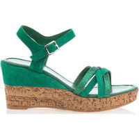 Chaussures Femme Sandales et Nu-pieds Stella YOU Pampa Sandales / nu-pieds Femme Vert Vert