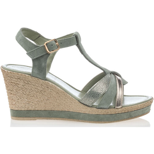 Chaussures BACK Sandales et Nu-pieds Stella Pampa Sandales / nu-pieds BACK Vert Vert