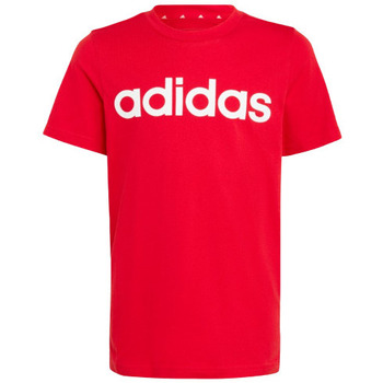 Vêtements Garçon T-shirts manches courtes adidas Originals TEE-SHIRT LIN JUNIOR - BETSCA/WHITE - 11/12 ans Multicolore