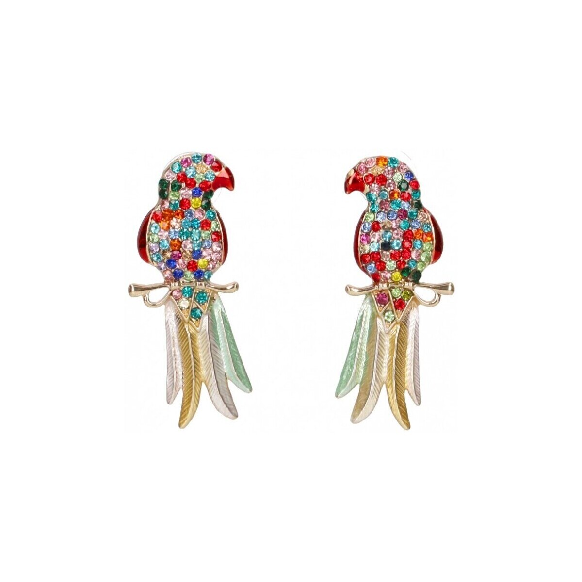 Montres & Bijoux Femme Boucles d'oreilles Luna Collection 70071 Multicolore
