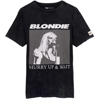  t-shirt blondie  hurry up   wait 